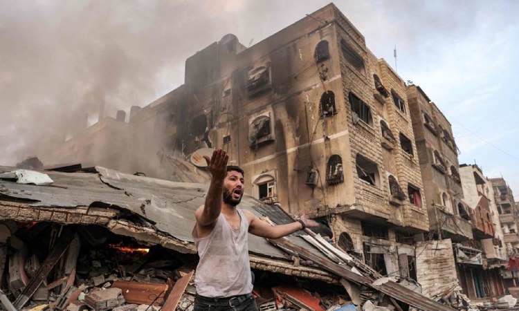 Dampak konflik israel dan Palestina, Sumber: kompas.id